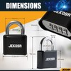 Jekosa® JKB/50 [Waterproof] Heavy Duty Combination Padlock Outdoor - [No