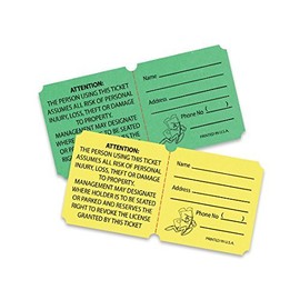 Green Raffle Tickets : roll of 1000