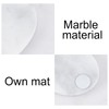 CRASPIRE Marble Pattern Coasters Heart-shape Absorbent Ceramic Coasters Ceramic Stone