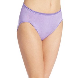 Vanity Fair Women's Illumination® Hi Cut Panty 13108, Lilac It, Size 9