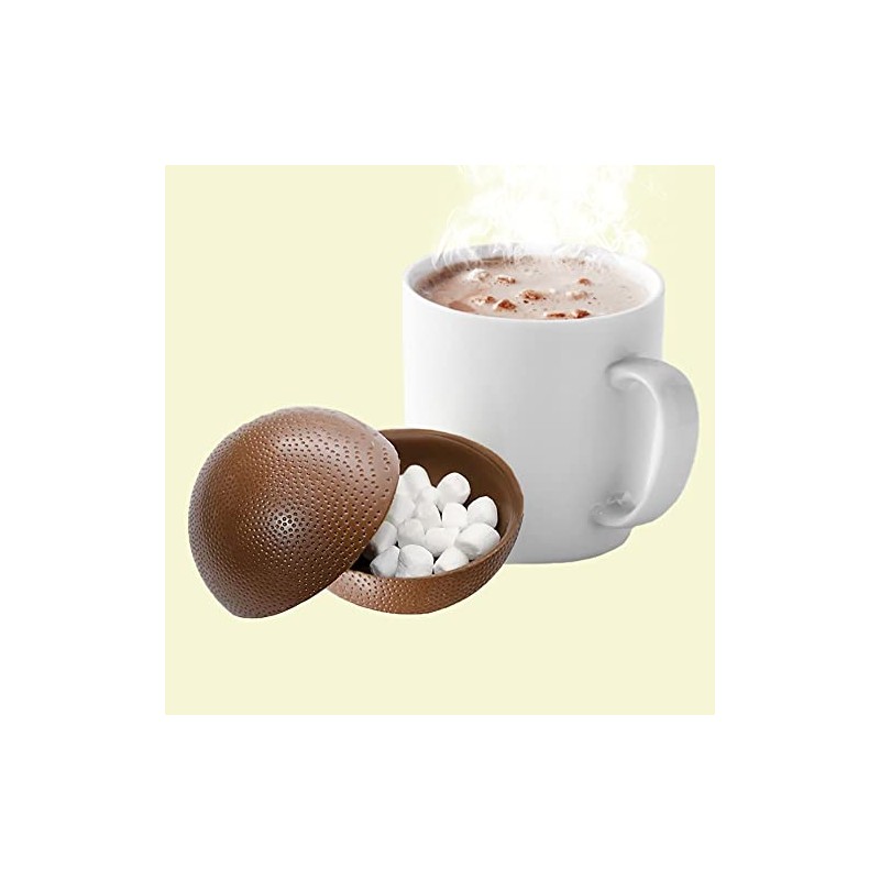 Fruidles Christmas Hot Milk Chocolate Bombs, Chocolaty Hallow Filled with