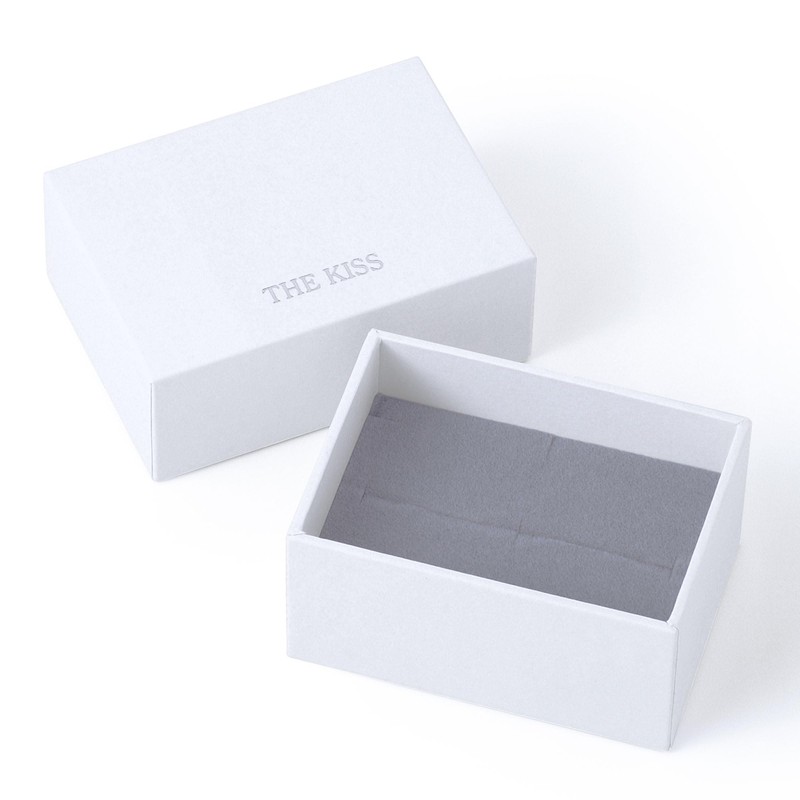 The Kiss SPD257CB White Cubic Butterfly Necklace