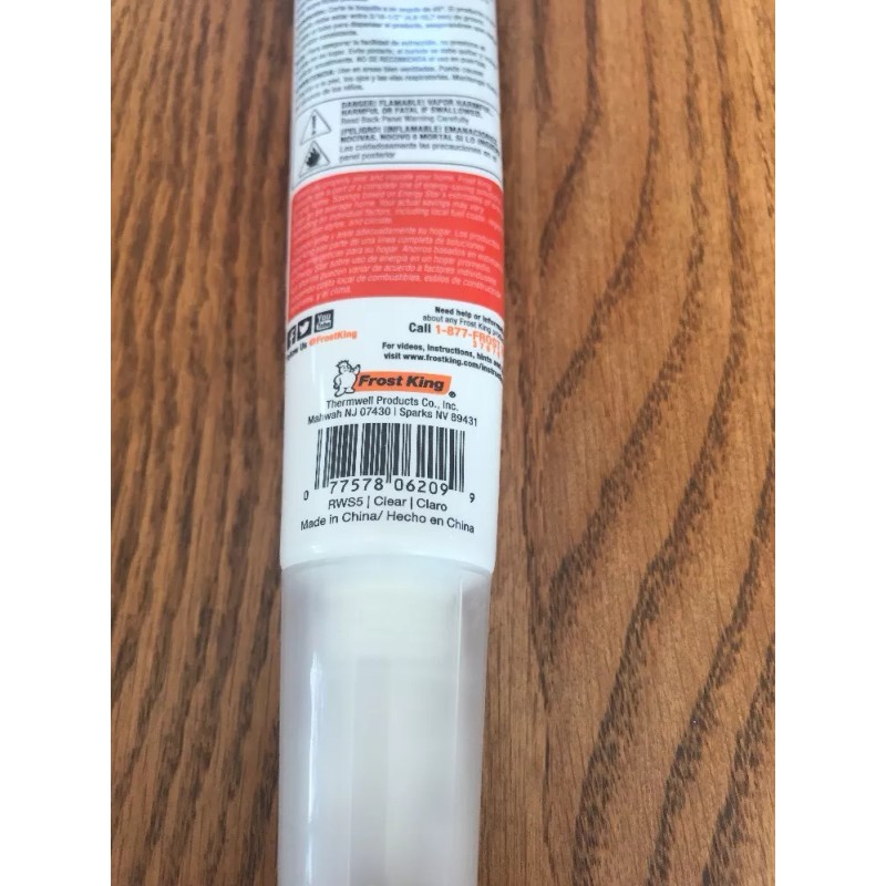 Frost King RWS5 Removable Weatherstrip