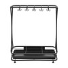 QUSKLISU Industrial Metal Umbrella Holder Stand with 18 Slots &