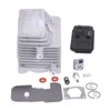 Cylinder Piston Exhaust Muffler Gasket Kit Fit for Stihl FS75