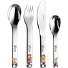 Puresigns One Quick KB037 Children's Cutlery Set 4-Piece with Engraving