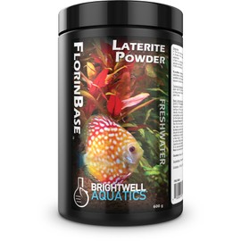 Brightwell Aquatics FlorinBase Laterite Powder - Natural Laterite Clay Substrate for Planted and Freshwater Shrimp Aquaria,