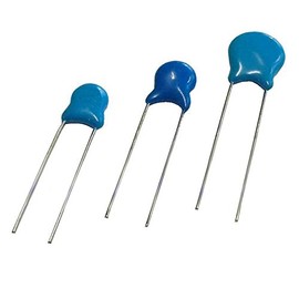 Pack of 10, High Voltage Ceramic Disk Capacitor 1000V (1KV) 120pf (121) 0.12nF