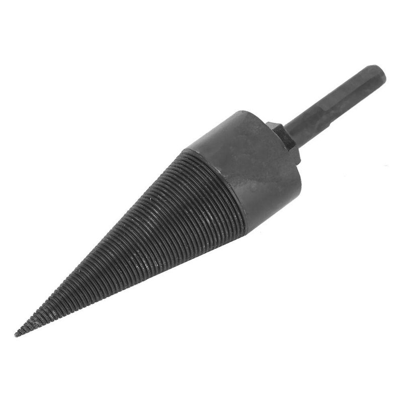 Taidda Firewood Splitter Cone Drill, Wood Splitting Drill Bit Household
