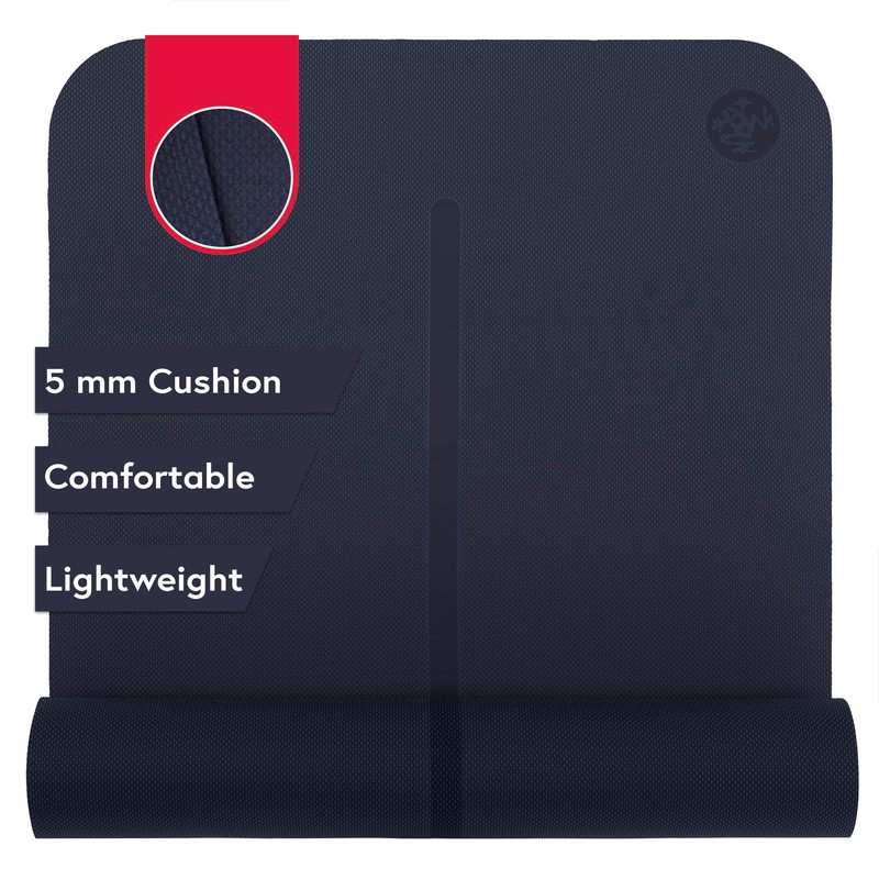 Manduka Begin - Alfombrilla de yoga de 68 pulgadas -