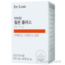 Dr.Lin Iron Plus Non-heme Iron Pregnancy Nutrition 60p / 닥터린 철분 플러스 비헴철 임산부 영양제 60p