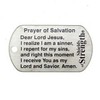 John-Flag Stainless Steel Dog Tag Necklace-John 15:13 (4 Pack)