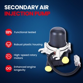 MOCA Secondary Air Injection Pump Fits 05-07 for Lexus LX470 4.7L & 04-09 for Toyota 4Runner 4.7L & 08-11 for Toyota Sequoia 5.7L & 05-15 for Toyota Tacoma 2.7L &05-09 for Toyota Tundra 4.7L