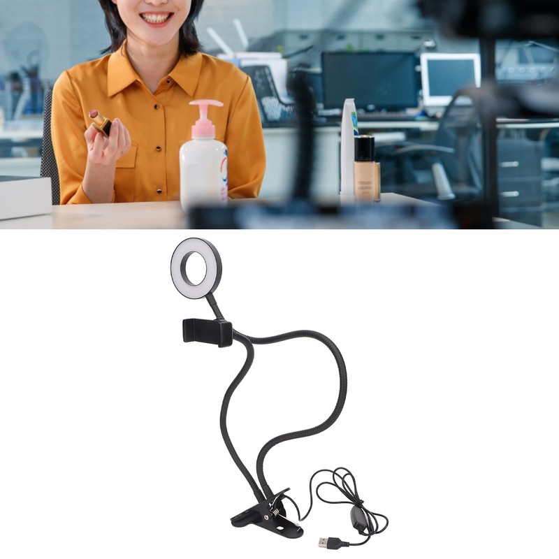 Selfie Ring Light with Cell Phone Holder 5V 48LED 12W