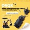 OKQX Ignition Switch for AGT Mini Excavator– Durable Mini Excavator