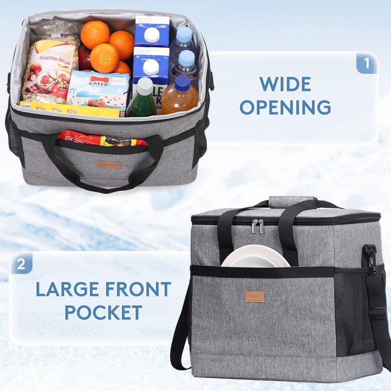 Lifewit Cooler Bag 50 Cans Collapsible and Insulated Large Lunch