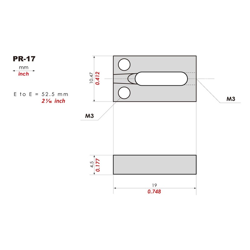 KTS Titanium Parts Pr – 17 Block Type Saddle (10.5