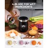 SHARDOR Electric Super Silent Blade Coffee Grinder, Timed Grind Control