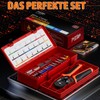 PEBA Crimping Pliers Wire End Ferrules Set, Hexagonal Crimping Pliers