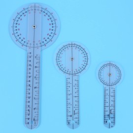 3Pcs/Set Spinals Goniometer Protractors Userful Multi-Ruler Goniometer Spinal Ruler 180 Degree