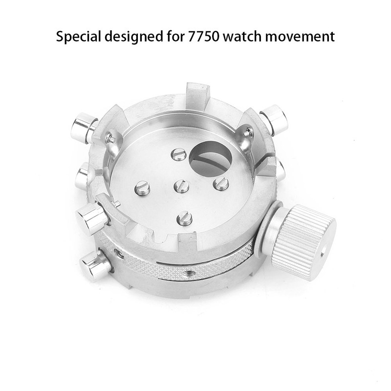 Steel Watch Movement Holder for 7750 Watch Movement Watch Repairing