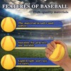 Bac-kitchen 4 Pack Foam Baseballs Practice softballs 9 inch Training