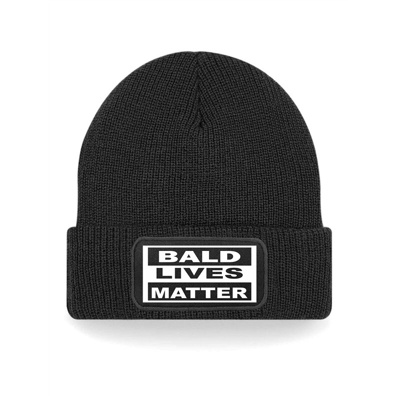 Print4U Bald Lives Matter Funny Birthday Gift for Men Fathers