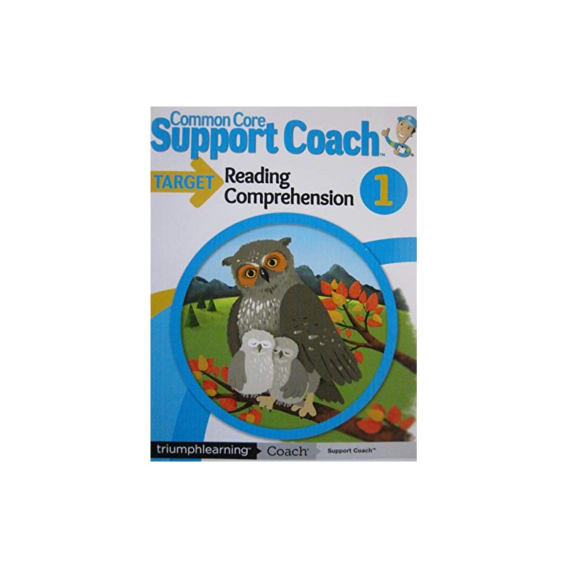 Common Core Support Coach, Target: Reading Comprehension, Grade 1