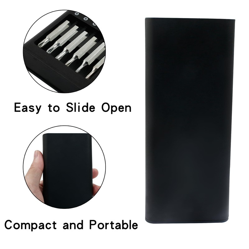 Coufce 24 in 1 Premium Precision Screwdriver Set, Magnetic Small