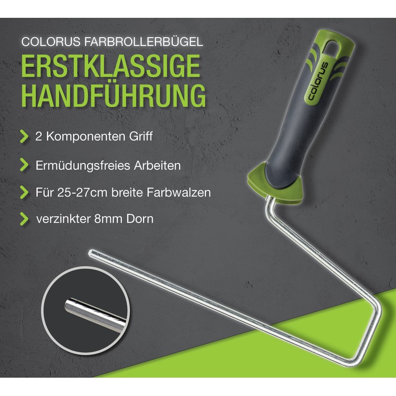 Professional Roller Spatula Roller 25 cm with 2K Bracket |