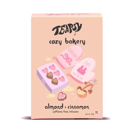 Teapsy "Cozy Bakery" Tea | Rooibos, Almond, Cinnamon Tea | 15 Teabags