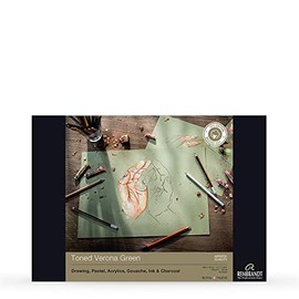 Rembrandt Paper Toned Verona Green 11.7 x 16.5 (A3) 50 Sheets (93080021)