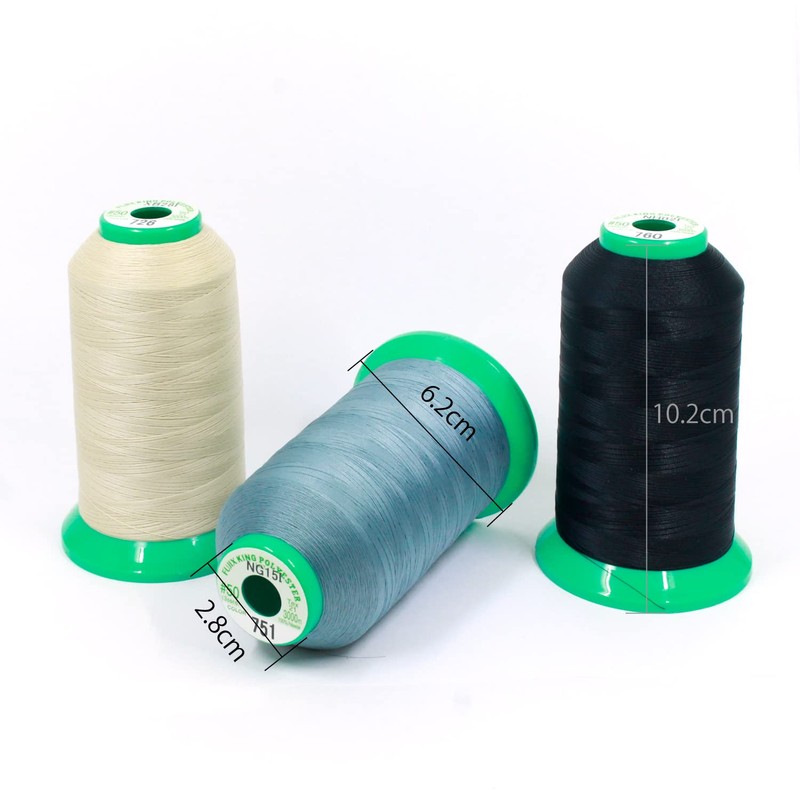 FUJIX Commercial King Polyester Sewing Thread #50 Regular Ground 3,000