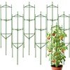SORANGEUN 6 Pack Tomato Cages for Garden, 48” Metal Tomato