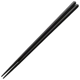 福井クラフト 箸 PBT樹脂箸 日本製 食洗機対応 六角木目箸 黒 20.5cm 日本製