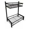 Molin Dollins Rack Organizador Estante Especiero Cocina 2 Niveles Acero