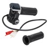 60V LED Digital Meter Electric Bike Scooter Throttle Grip Handlebar