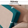 Hokway Stretch Couch Cushion Slipcovers Reversible Cushion Protector Slipcovers Sofa