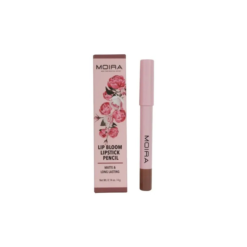 Lápiz Labial Matte Larga Duración Moira Cosmetics Color Flush
