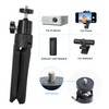 Mini Tripod, Desktop Stand,Portable Tripod,Compact Tripod with 1/4" Screw, with