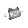 Going Out Desktop Plate Sign | Size: 74x52mm | Made