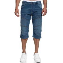 Indicode Men's Fortune Denim 3/4 Stretch Shorts - xxl