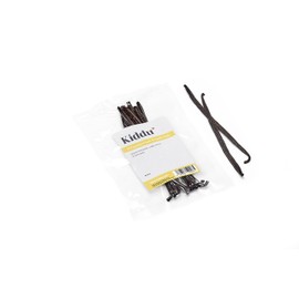 Kiddu - 10 Whole Grade B Vanilla Pods, Ideal for Homemade Extract, Vacuum Packed, 16cm - 18cm