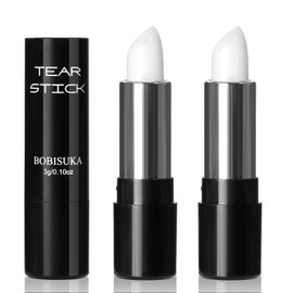 BOBISUKA 2pcs Tear Stick Kit with Natural Menthol For Actors & Actresses, Cry Stick Set with Real Tear On Cue Ideal for Film, Audition, Theatre, TV Acting, Performance and Stage