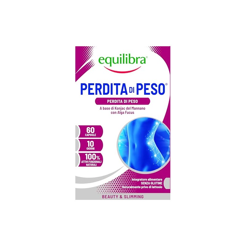 Equilibra Integratori Alimentari, Integratore a Base di Fibra di Konjac