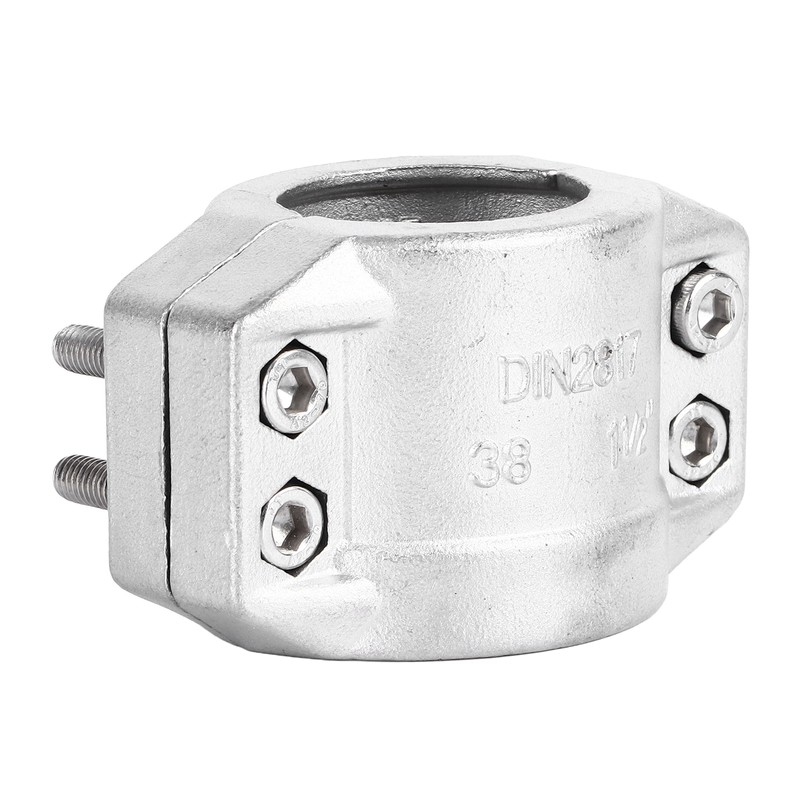 Pipe Hanger Bracket Clamp 304 Stainless Steel 2 Pieces TC
