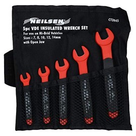 Metric MM Insulated VDE Spanner Set 5pc 7mm – 14mm GS Approved to 1000 V