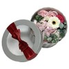 Q-FLA Cupla Bath Fragrance Bath Salt Round Box M GY Gift, 1 pc, 1g / Q-FLA 큐플라 바스 프레그런스 입욕제 라운드 박스 M GY 선물용, 1개, 1g
