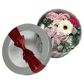 Q-FLA Cupla Bath Fragrance Bath Salt Round Box M GY Gift, 1 pc, 1g / Q-FLA 큐플라 바스 프레그런스 입욕제 라운드 박스 M GY 선물용, 1개, 1g