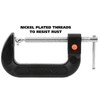 GreatNeck QRCC4 4 Inch Quick Release C-Clamp, Auto Repairs, Welding,